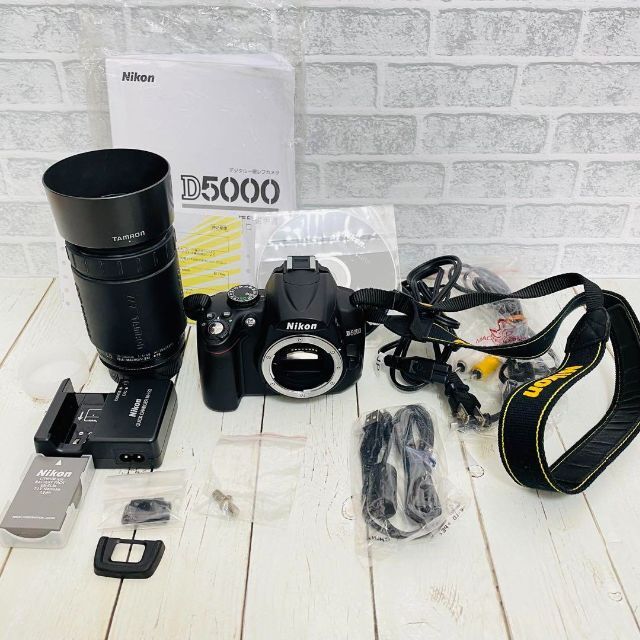 日本製/今治産 Nikon D5000 ニコン 一眼レフ カメラ 本体 おまけ付き