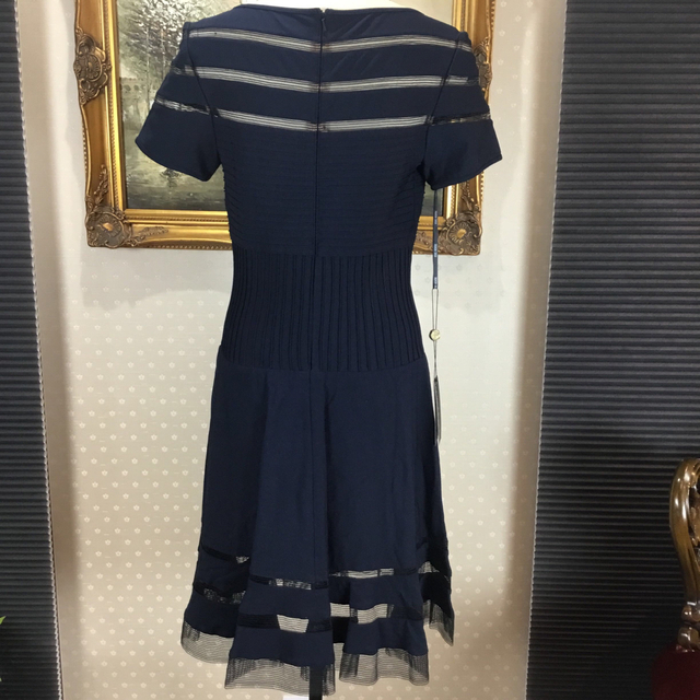 TADASHI SHOJI - 新品☆ tadashi shoji サイズM 紺色 (TADA29)の通販 ...