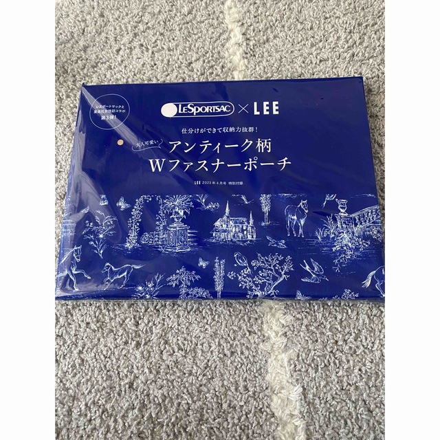 集英社(シュウエイシャ)の【最新号付録】LEE 4月号 付録 レスポートサック ポーチ レディースのファッション小物(ポーチ)の商品写真