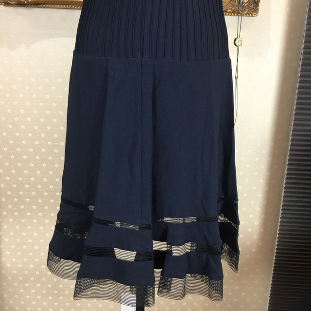 TADASHI SHOJI - 新品☆ tadashi shoji サイズ M紺色 (TADA29)の通販 