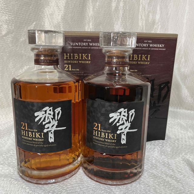 サントリー ウイスキー 響21年 2本セット700ml  未開封 SUNTORY