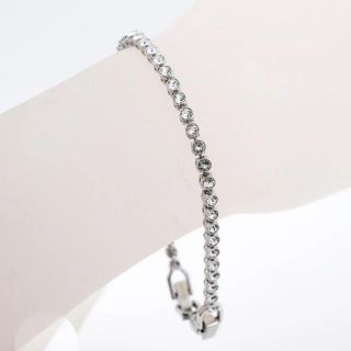 スワロフスキー(SWAROVSKI)の《美品》SWAROVSKI ブレスレット クリスタル ジュエリー(ブレスレット/バングル)