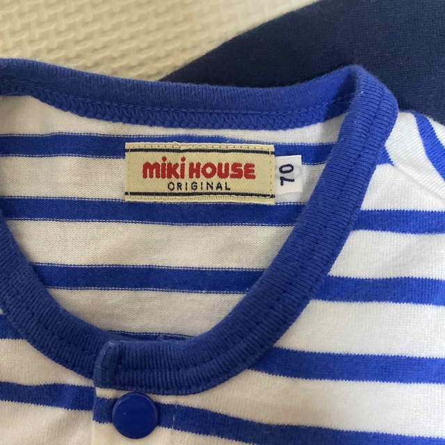 mikihouse(ミキハウス)のカバーオール　70 キッズ/ベビー/マタニティのベビー服(~85cm)(カバーオール)の商品写真