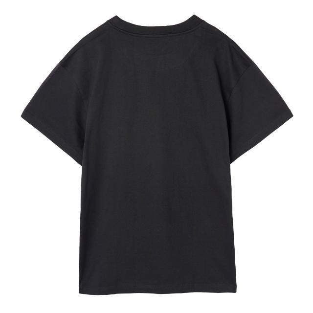 Jil Sander(ジルサンダー)のJIL SANDER ジルサンダー クルーネックTシャツ メンズ BLACK メンズのトップス(Tシャツ/カットソー(半袖/袖なし))の商品写真