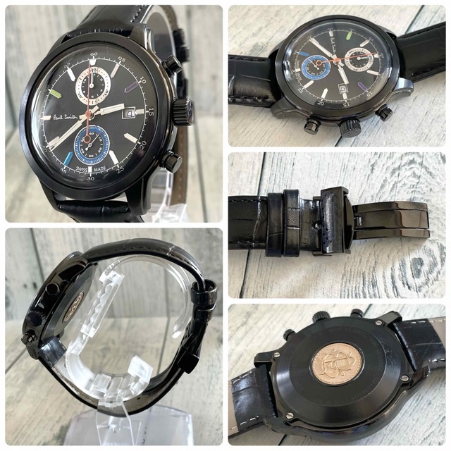 ニッサン・638 【動作OK】Paul Smith ポールスミス 腕時計 シルバー