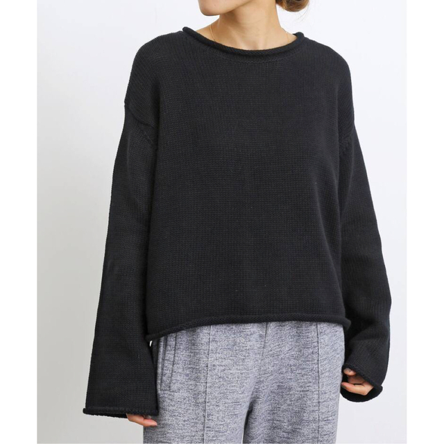 L'Appartement アパルトモンRollup Knit Pullover