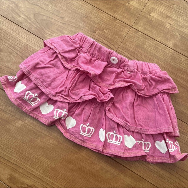 BABYDOLL(ベビードール)のBABYDOLL フリルスカート キッズ/ベビー/マタニティのキッズ服女の子用(90cm~)(スカート)の商品写真