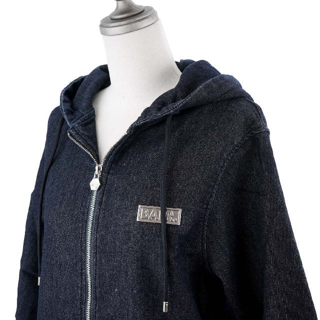 ジップアップパーカー BALR Straight Denim ダークエイジド L www