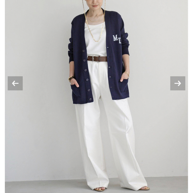 DEUXIEME CLASSE - 【MADISONBLUE 】 BIG カーディガン COTTONの通販