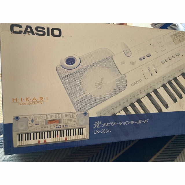 CASIO(カシオ)のCASIO 光ナビゲーションキーボード 楽器の鍵盤楽器(キーボード/シンセサイザー)の商品写真