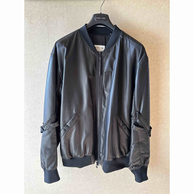 Cisco Systems wool leather jacket 90s XS