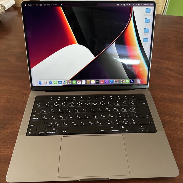 有ストレージ容量合計APPLE 14インチ MacBook Pro ノートPC スペースグレイ MK