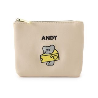 アンディ(Andy)のタグ付き•新品 ねずみのANDY ポーチ ティッシュケース 松本セイジ(ポーチ)