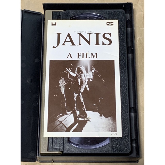 THE WAY SHE WAS JANIS A FILM VHSビデオDVD/ブルーレイ