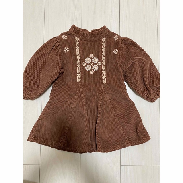 SOOR PLOOM(ソーアプルーム)のapolina コーデュロイワンピース キッズ/ベビー/マタニティのキッズ服女の子用(90cm~)(ワンピース)の商品写真