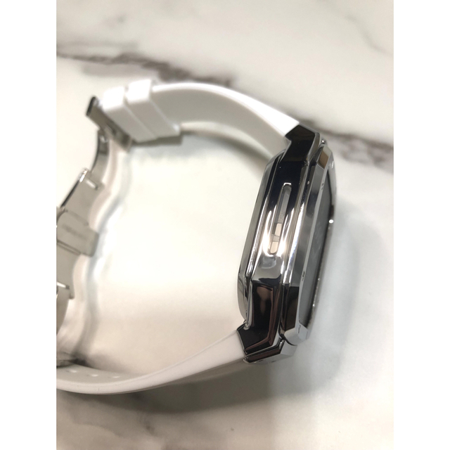 sh★アップルウォッチバンド ラバーベルト カバー　Apple Watch メンズの時計(ラバーベルト)の商品写真