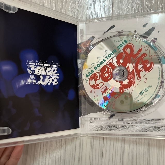 AAA　DOME　TOUR　2018　COLOR　A　LIFE DVD エンタメ/ホビーのDVD/ブルーレイ(ミュージック)の商品写真
