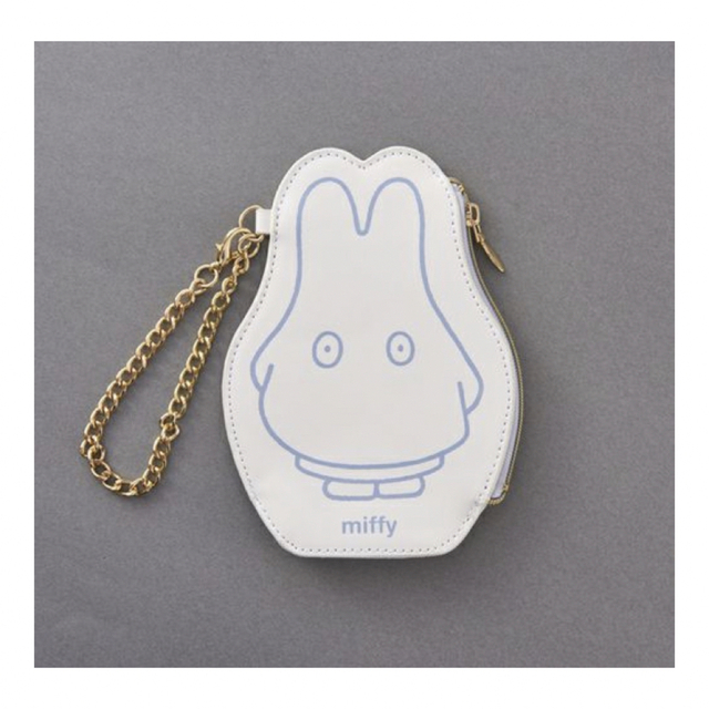 miffy(ミッフィー)のミッフィー　Haunted ダイカットコイン&カードケース レディースのファッション小物(コインケース)の商品写真