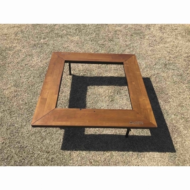 ロゴス　アイアンウッド囲炉裏テーブル&アルミ製フィットテーブル