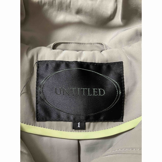 UNTITLED(アンタイトル)のモッズコート　UNTITLED レディースのジャケット/アウター(モッズコート)の商品写真