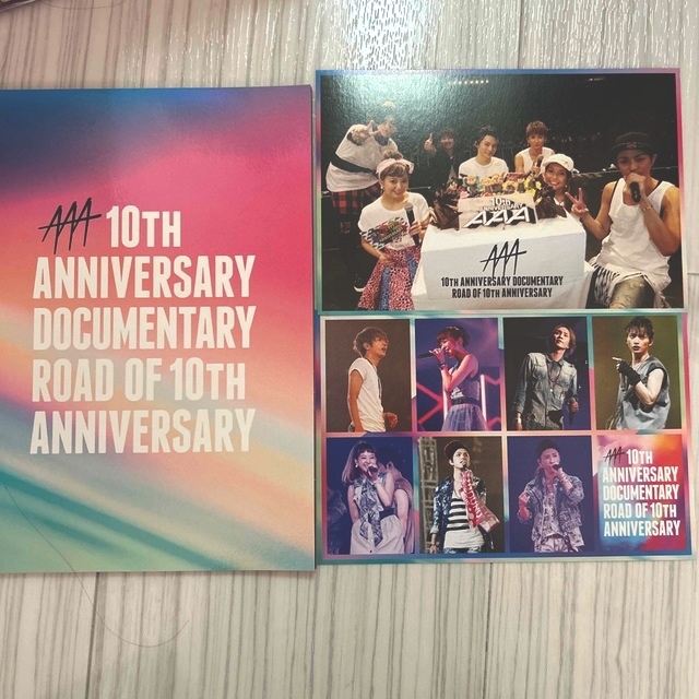 AAA　10thANNIVERSARY　Documentary　～Road　of エンタメ/ホビーのDVD/ブルーレイ(ミュージック)の商品写真
