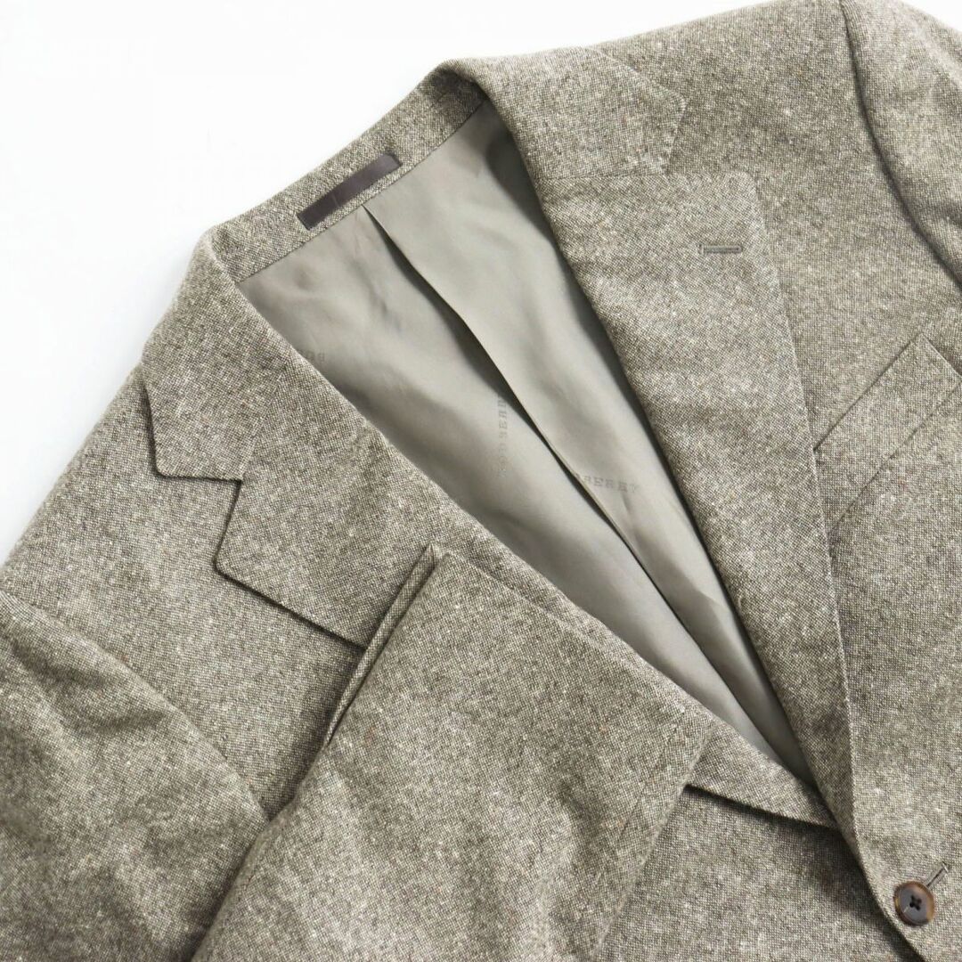 極美品○BURBERRY LONDON バーバリーロンドン カシミヤ100% ツイード