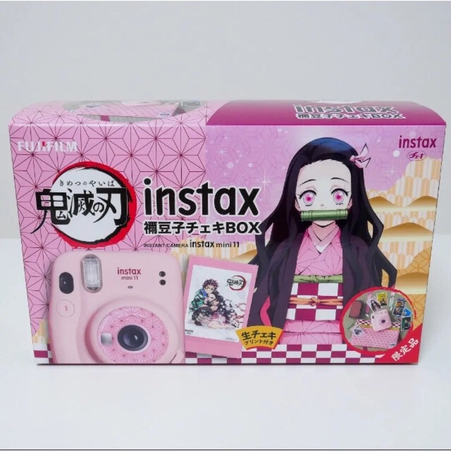 instaxmini【新品未使用】instax mini11 鬼滅の刃 禰豆子チェキBOX