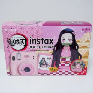 フジフイルム(富士フイルム)の【新品未使用】instax mini11 鬼滅の刃 禰豆子チェキBOX(キャラクターグッズ)