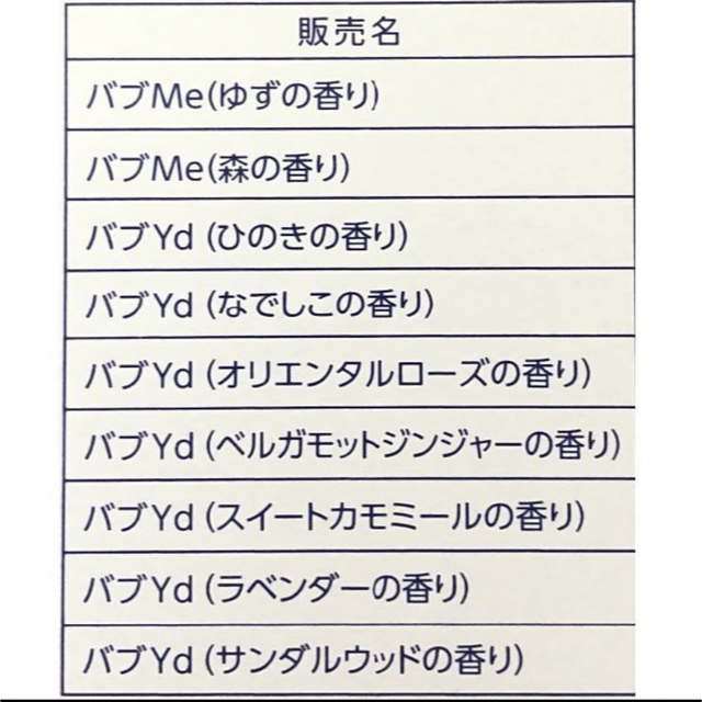 炭酸力のバブ　入浴剤　花王 ★9種の香り★合計38錠 コスメ/美容のボディケア(入浴剤/バスソルト)の商品写真