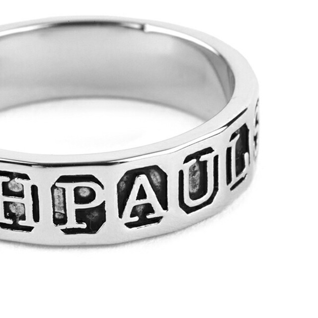 新品 ポールスミス PAUL SMITH リング STAMP RING シルバー SILVER