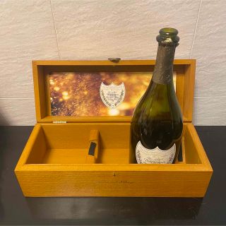 ドンペリニヨン(Dom Pérignon)のドンペリ　木箱 2002 冊子 空瓶　付き(シャンパン/スパークリングワイン)