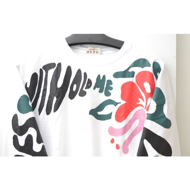 Marni(マルニ)のMARNI ロングTシャツ カットソー ハイビスカス タグ付き メンズのトップス(Tシャツ/カットソー(七分/長袖))の商品写真