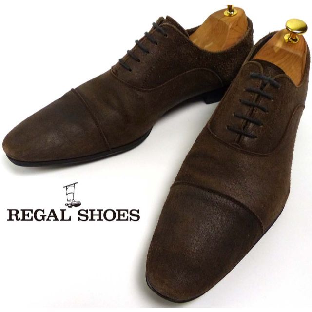 美品 REGAL - REGAL / 1/2 ストレートチップシューズ 25 スエード ...