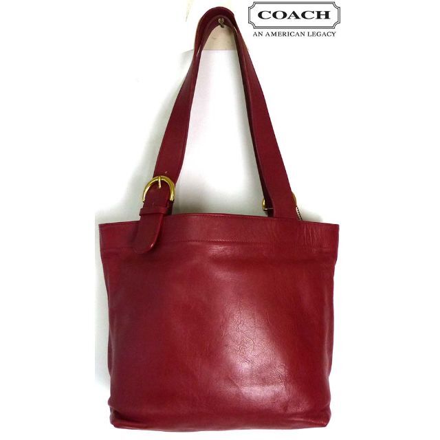 OLD COACHオールド コーチ 本革レザー ハンドバッグ /トートバッグ 超