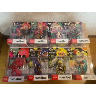 8点セット】amiibo スプラトゥーン 新品未開封-