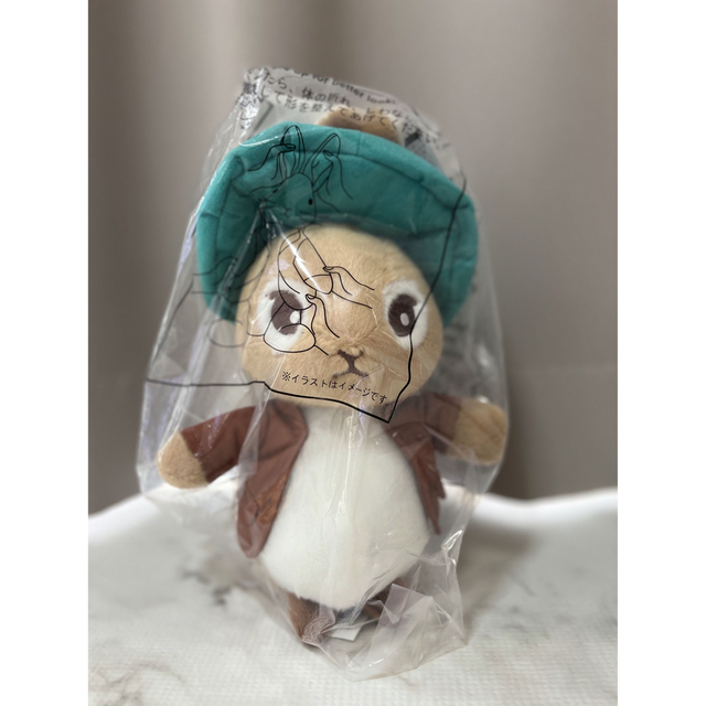 PETER RABBIT（TM）(ピーターラビット)の【新品未開封】ピーターラビット　ベンジャミンぬいぐるみ エンタメ/ホビーのおもちゃ/ぬいぐるみ(ぬいぐるみ)の商品写真