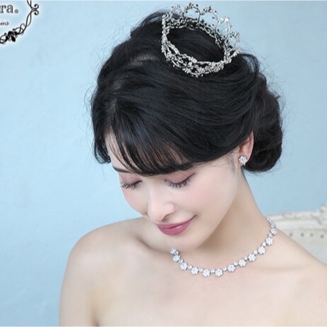 ★限定値下げ!Love Tiara プティフルール　ネックレス&ピアス 3