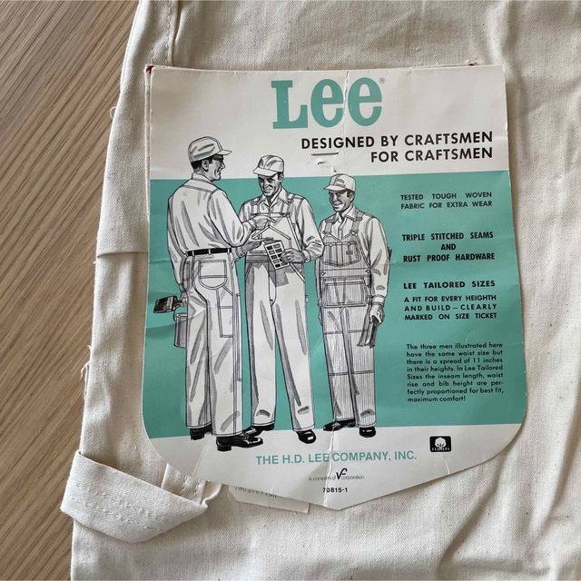 Lee - 70's Lee deadstock 山ポケ オーバーオールの通販 by 3｜リー 