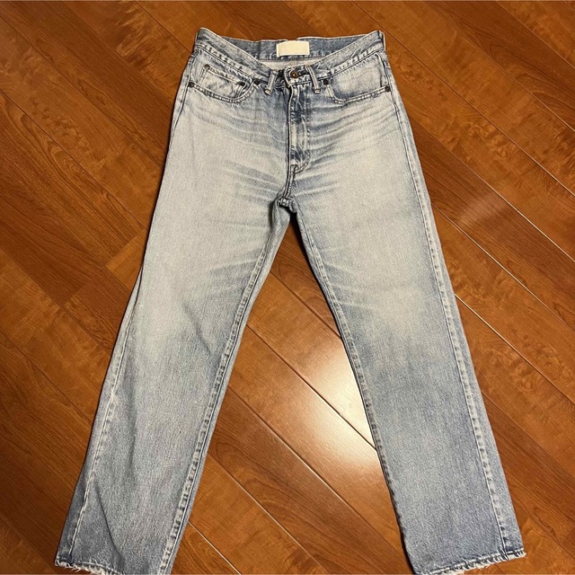 L'Appartement DEUXIEME CLASSE(アパルトモンドゥーズィエムクラス)の【KURO/クロ】Dear My BF Denim(Selvedge) レディースのパンツ(デニム/ジーンズ)の商品写真