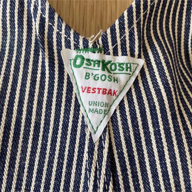 OshKosh(オシュコシュ)の70's Osh Kosh B'Gosh エプロン　ダブルニー　オーバーオール メンズのパンツ(サロペット/オーバーオール)の商品写真