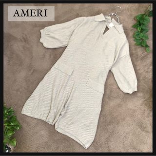 アメリヴィンテージ(Ameri VINTAGE)の【新品】 AMERI VINTAGE レディース オールインワン グリーン M(オールインワン)