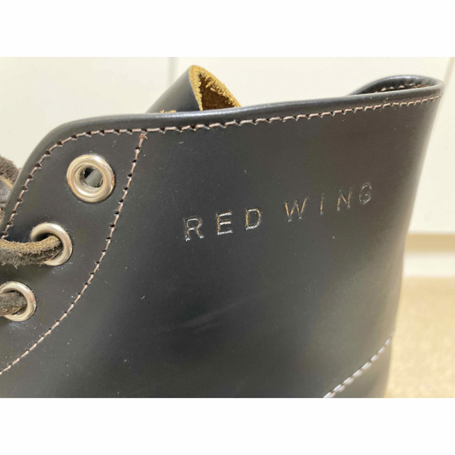 REDWING(レッドウィング)のレッドウィング　9870 9.5D 茶芯　ブラック メンズの靴/シューズ(ブーツ)の商品写真