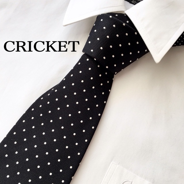 時間指定不可】 Cricket クリケット ネクタイ イタリア生地 クリケットCRICKET×伊勢丹 レジメンタルネクタイ