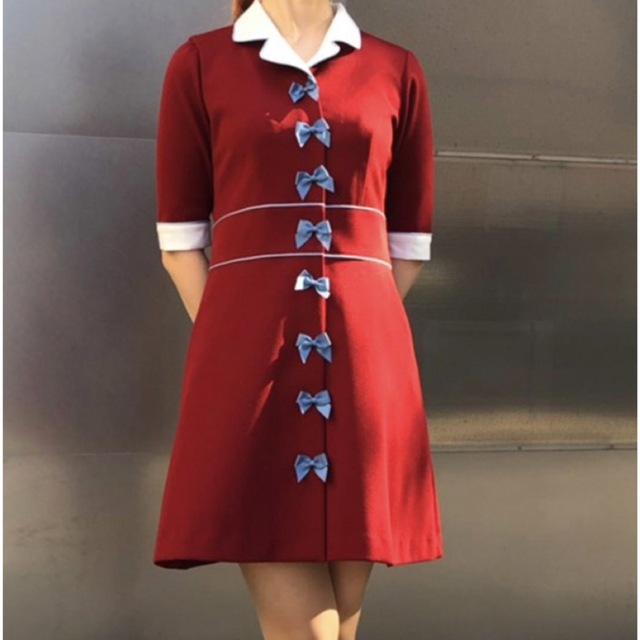 PAMEO POSE(パメオポーズ)の【 PAMEO POSE 】Ruban La Nina Dress ワンピース レディースのワンピース(ひざ丈ワンピース)の商品写真