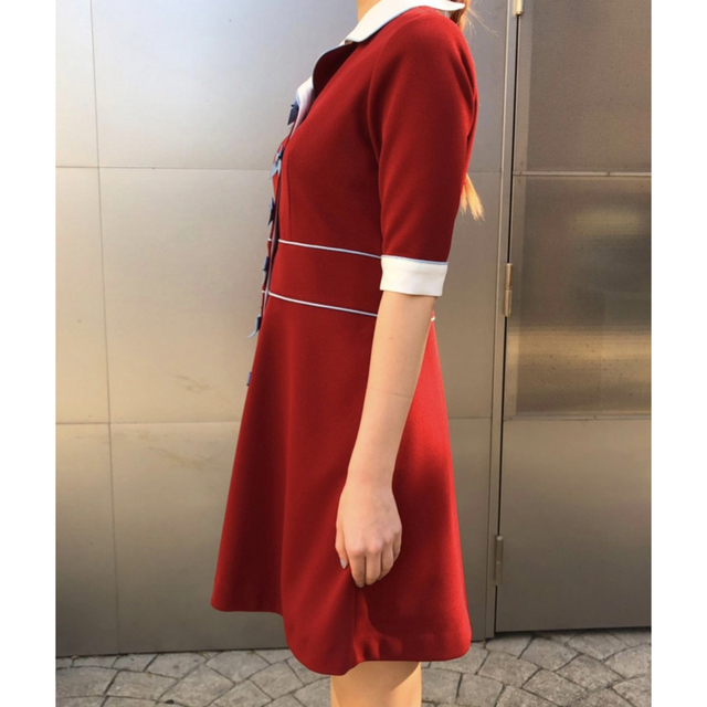 PAMEO POSE(パメオポーズ)の【 PAMEO POSE 】Ruban La Nina Dress ワンピース レディースのワンピース(ひざ丈ワンピース)の商品写真