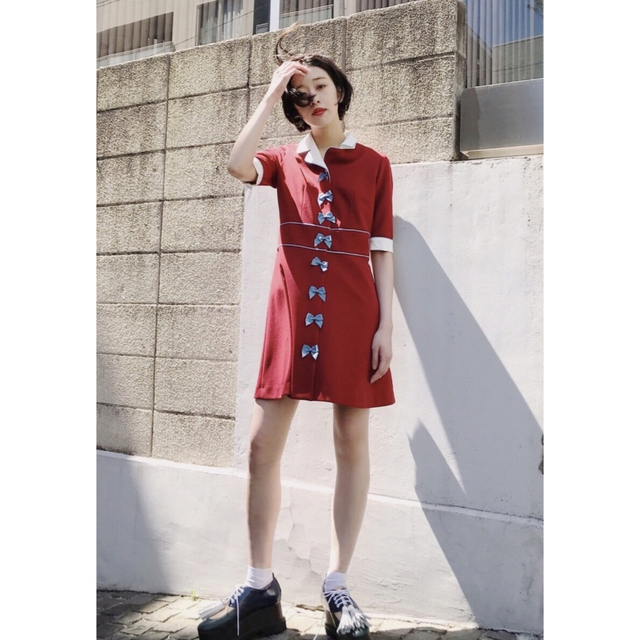 PAMEO POSE - 【 PAMEO POSE 】Ruban La Nina Dress ワンピースの通販 ...