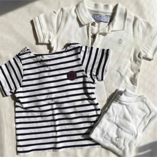 プチバトー(PETIT BATEAU)のプチバトー　jacadi 24m 18m 90 80 男の子　女の子(Ｔシャツ)