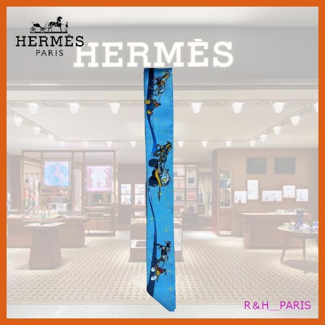 新品未使用☆HERMES ツイリー スペースダービー-