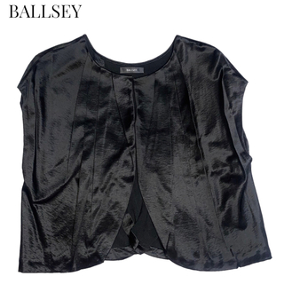 ボールジィ(Ballsey)の【BALLSEY】カーディガン　羽織り　ブラック　ボールジィ　トゥモローランド(カーディガン)