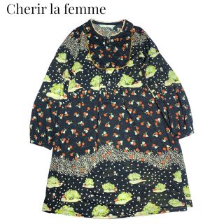 シェリーラファム(cherir la femme)の【Cherir la femme】ワンピース　シェリーラファム　フランシュリッペ(ひざ丈ワンピース)